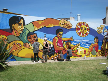 Imgen del mural (foto: Prensa MVG)