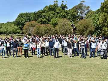 A campo abierto: los radicales se reunieron en Madariaga de cara a sus internas