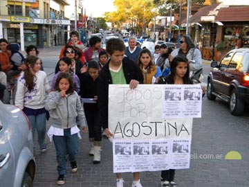 Agostina tiene 12 aos y  falta desde el 15 de octubre