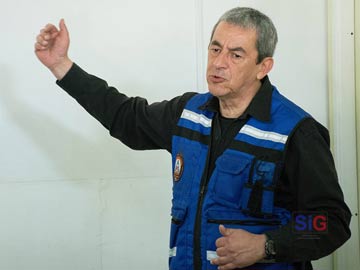 Jorge Amarante: sus restos fueron despedidos en el Cuartel de Bomberos