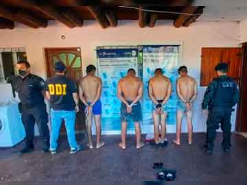 Los sospechosos fueron rapidamente detenidos (foto gentileza porla3derecho.com