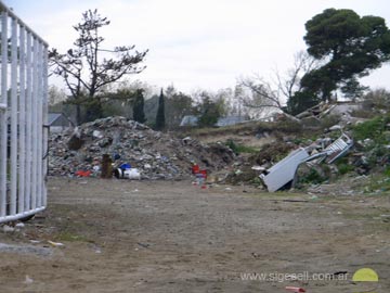 ingreso al basural de 117 y Circunvalacion