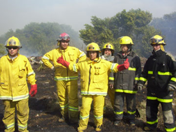 Alegra bomberil: hoy festejan su da. Desde Si Gesell nos sumamos al saludo