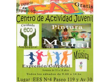 La escuela 4 de Monte Rincon y sus actividades