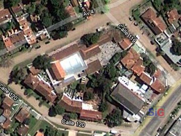 La Escuela 3 vista desde el satelite (fuente: google maps)