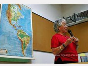 Felisa Lemos estar en Gesell, este Miercoles en el Instituto Gabriela Mistral