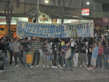 Acto en la Plaza (foto Prensa MVG)