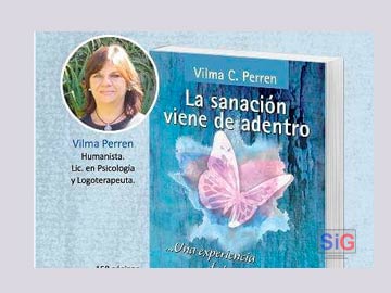 La licenciada Vilma Perren presentar su libro