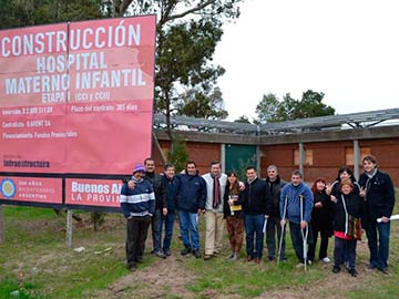 Archivo 20: el mismo lugar dobde se prometio un Hospital Materno, una sala que no funciona