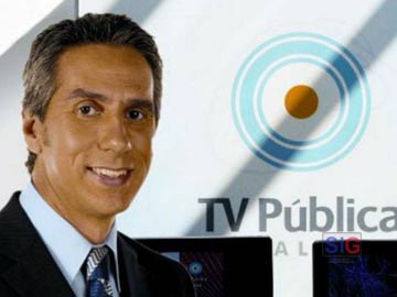 Juan Miceli se cruz en plena trasmisin con Larroque, en la TV pblica. Que pasar?