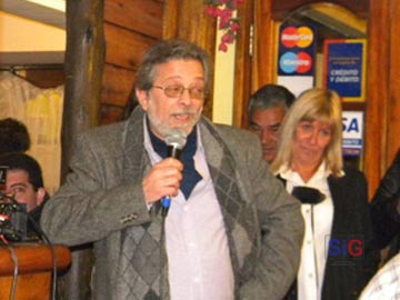 Martin, su discurso en la cena de camaraderia de periodistas (archivo)