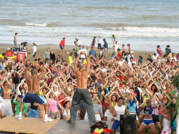 La playa para disfrutar todo el dia