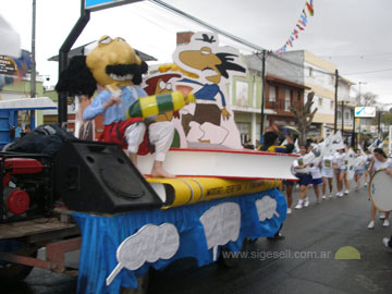 El desfile, una imgen del archivo 2009 de Si Gesell