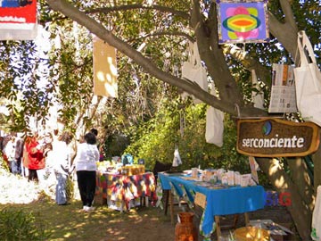 una vista de la feria