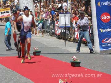 Marzo: corredores geselinos organizan una maraton (foto: el Triathlon del ao 2007)